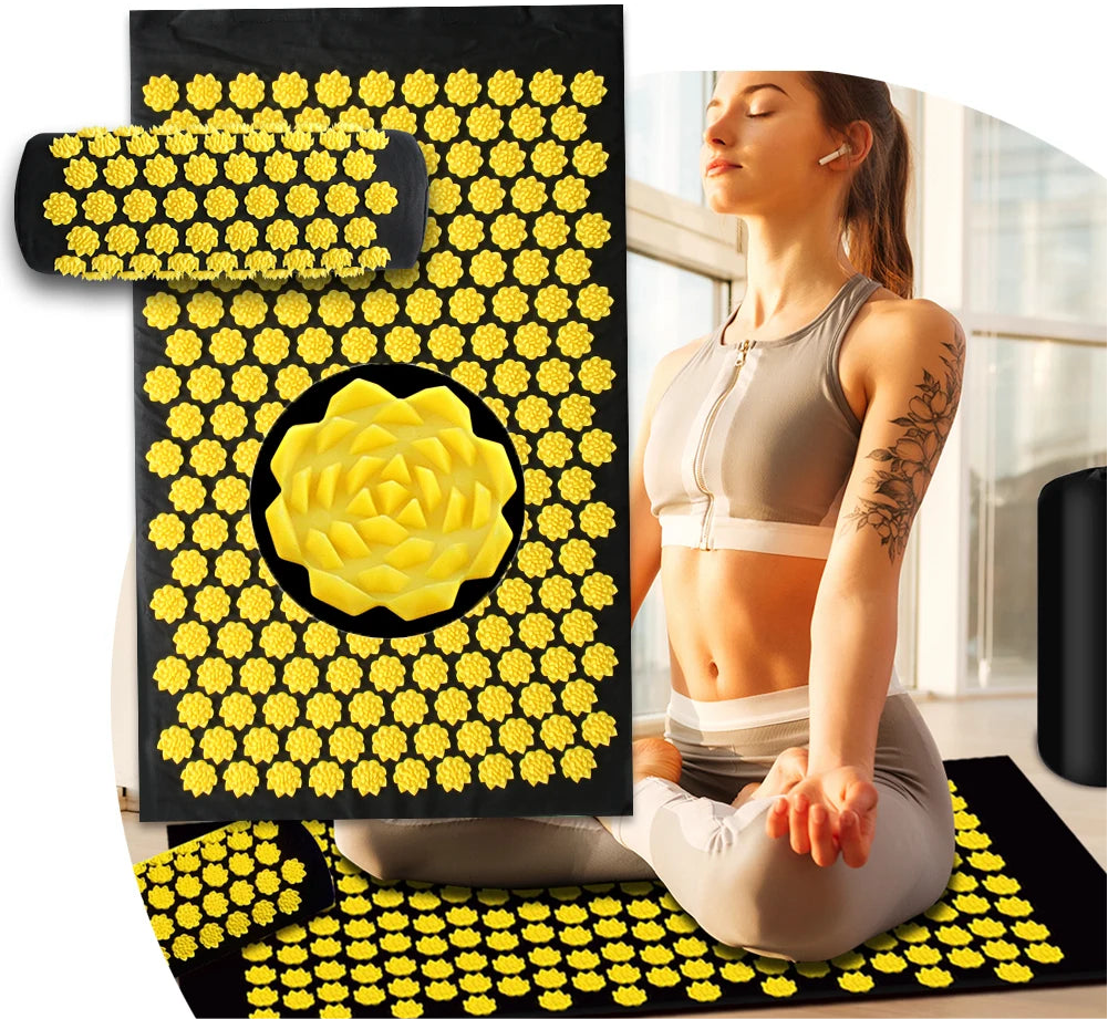 RIPUY ZENMAT™ - Clinically-Inspired Acupressure Mat for Sleep, Anxiety & Full-Body Reset