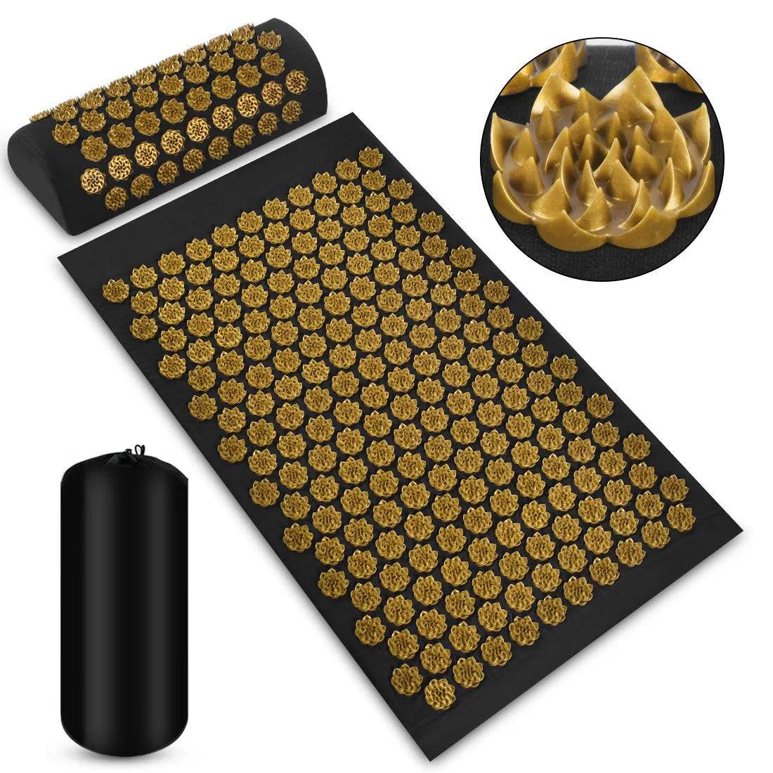 RIPUY ZENMAT™ - Clinically-Inspired Acupressure Mat for Sleep, Anxiety & Full-Body Reset