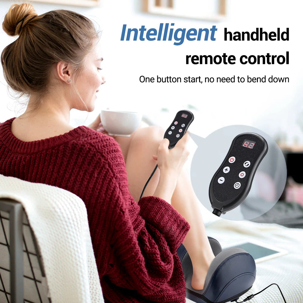 RIPUY FLOW™  - Smart Foot Massager for Circulation, Calm & Anxiety Reduction