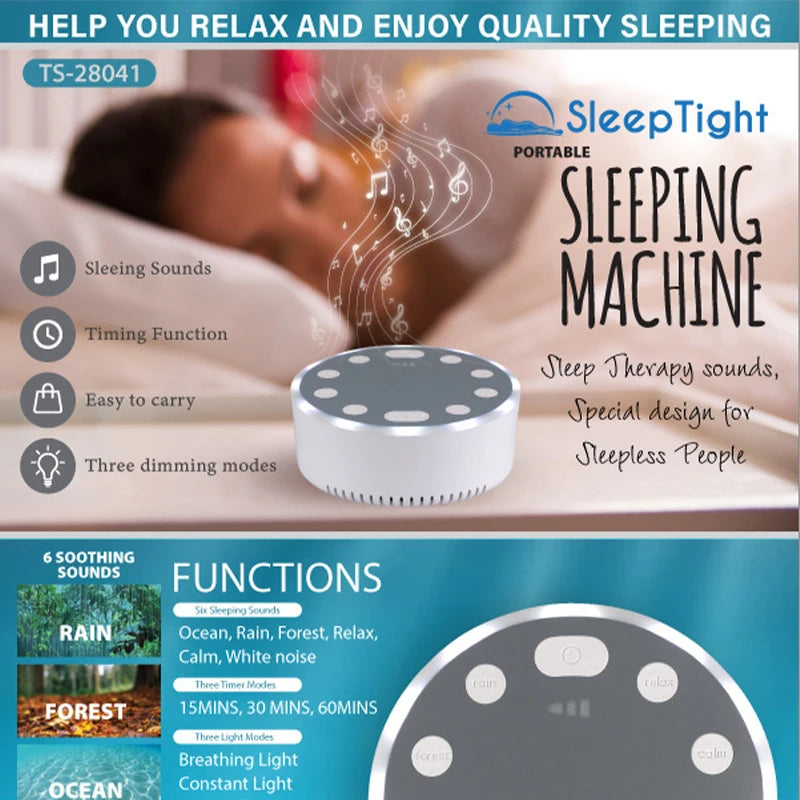 RIPUY HUSH™  - the best White Noise Therapy for Adults, Babies & Better Sleep
